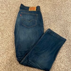Mens Levi 514 jeans 36X32